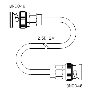 BNC046-ケーブル仕上全長-2.5D-2V